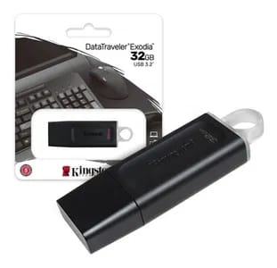PENDRIVE 32GB KINGSTON EXODIA 3,2