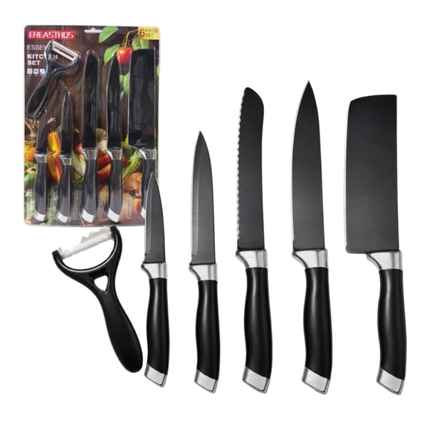 Set de Cuchillos x6 Piezas en Blister – DN53046