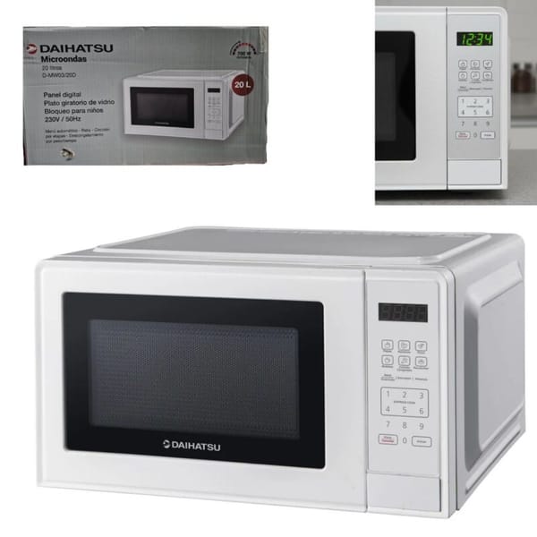 MICROONDAS DAIHATSU 20L 700w DIGITAL D-MW03/20D