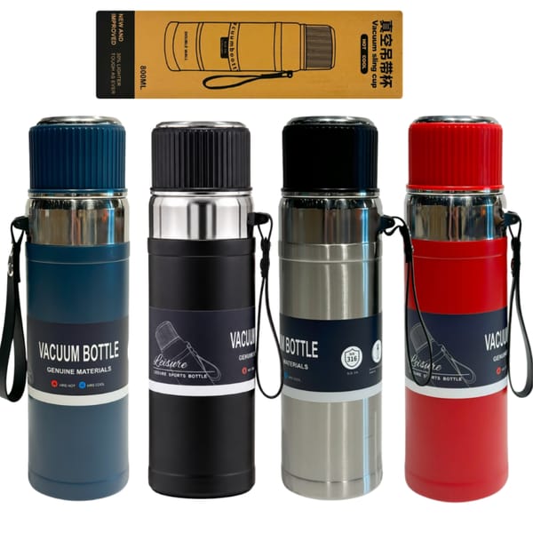 TERMO con filtro 800ml doble wall con taza calidad PREMIUM B263715