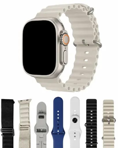 SMARTWATCH ULTRA 3 7 MALLAS AMOLED MIXOR