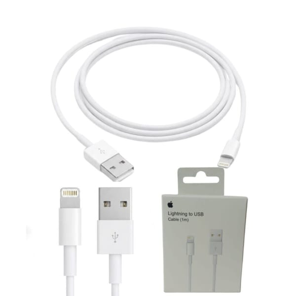 Cable USB a Iphone Lightning 1Mt