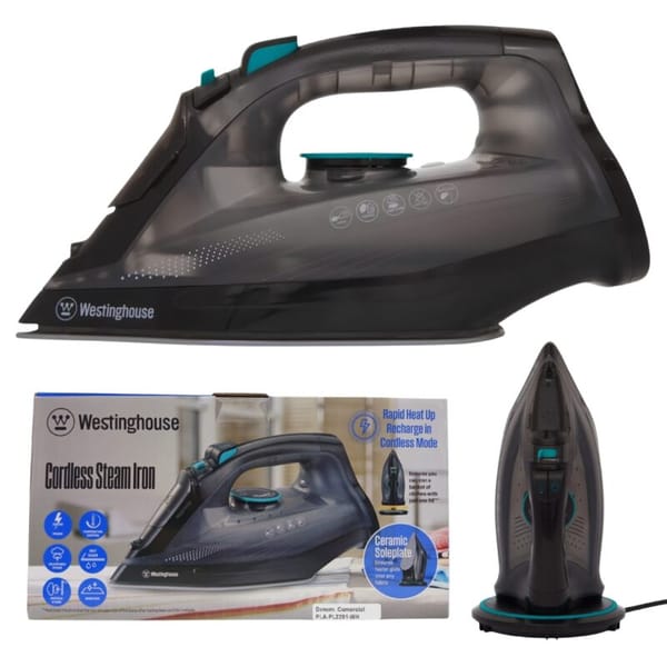 PLANCHA A VAPOR INALAMBRICA WESTINGHOUSE PLA-PL2201-WH