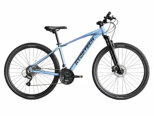 BICICLETA RYDETECH 700 PRO ALUMINIO RODADO 29 TALLE M - CELESTE/NEGRO S/D