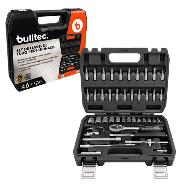Set de Llaves Tubo x46Pcs BULLTEC BT0046