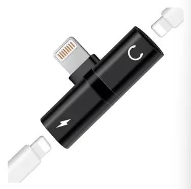 ADAPTADOR IPHONE 2 EN 1 CM011