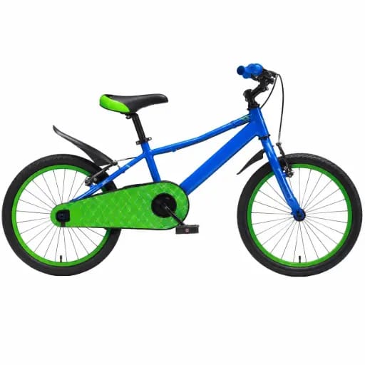 BICICLETA OVERTECH Q5 R20 AZUL/VERDE -