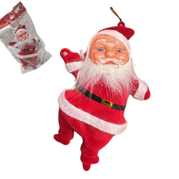 PAPA NOEL EN BOLSITA CH25-6389-5 17CM