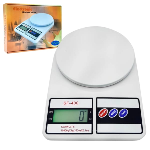 BALANZA DE COCINA hasta 10kg SF400 caja naranja